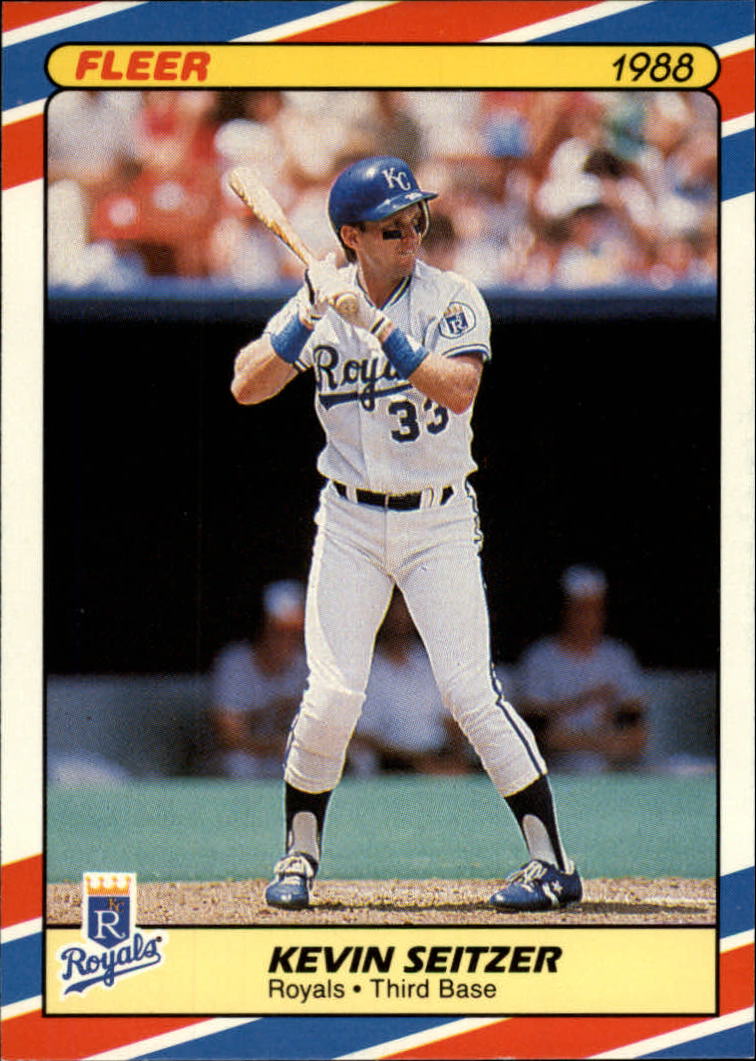 1988 Fleer Superstars Baseball Cards   035      Kevin Seitzer